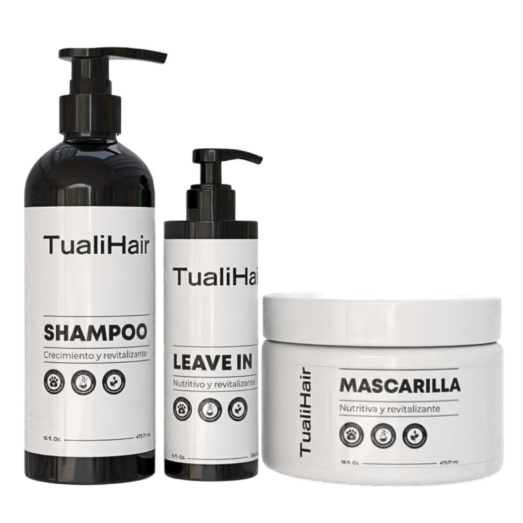 KIT COMPLETO Restauración Completa para Cabello Expuesto al Sudor y al Estrés Físico