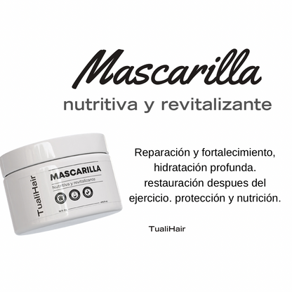 Fit Mascarilla - Reparación intensiva y nutrición para cabellos activos